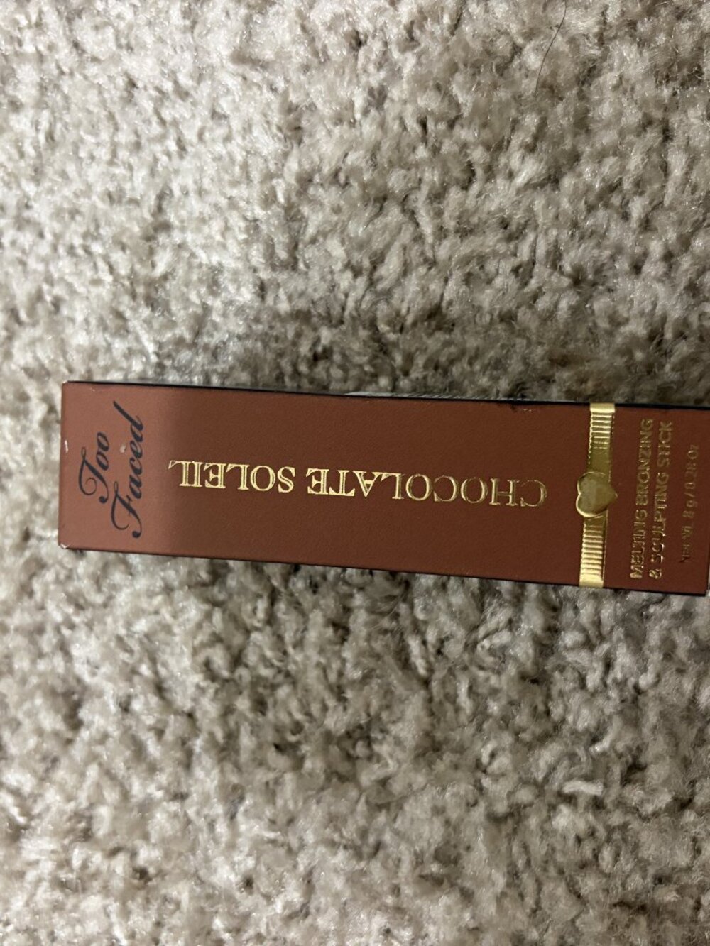 Too Faced Chocolate Soleil Bronzing Sculpting Stick Chocolate Mousse NIB